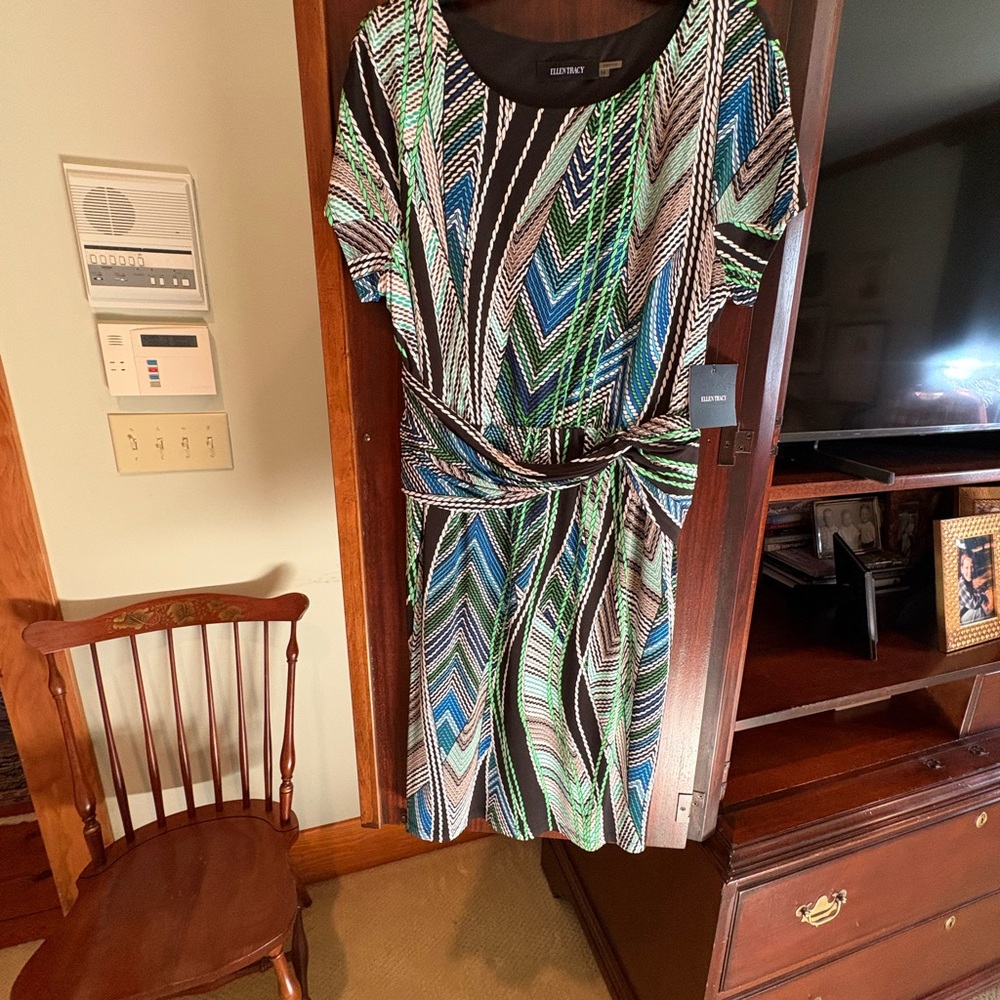 Kasper Women's Multicolor Patterned Dress